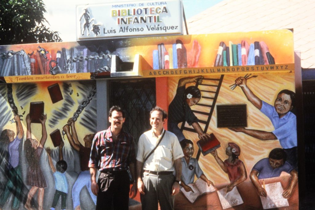 nicaragua-jon-with-director-of-managua-childrens-library