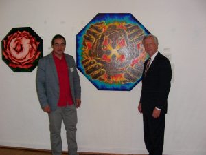mayor-allen-joines-with-artist-gustavo-de-los-rios-at-punto-de-vista-exhibition