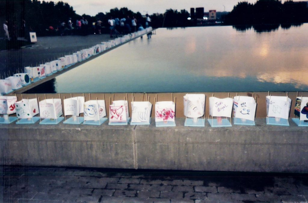 lanterns-lined-up-at-corpening-plaza