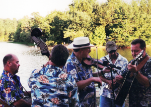 bluegrass band at Salem Lake